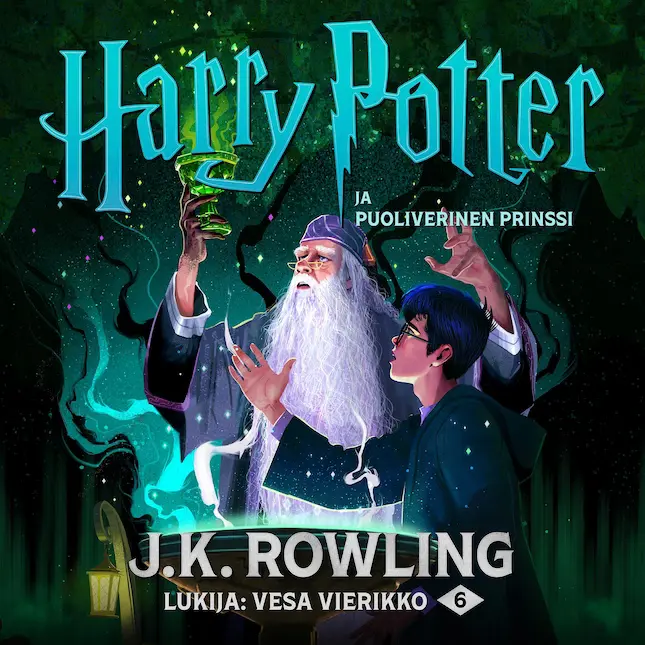 BookBeat - Harry Potter ja puoliverinen prinssi - Kansikuva